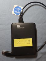 Externe Festplatte WD Elements 2 TB USB schwarz