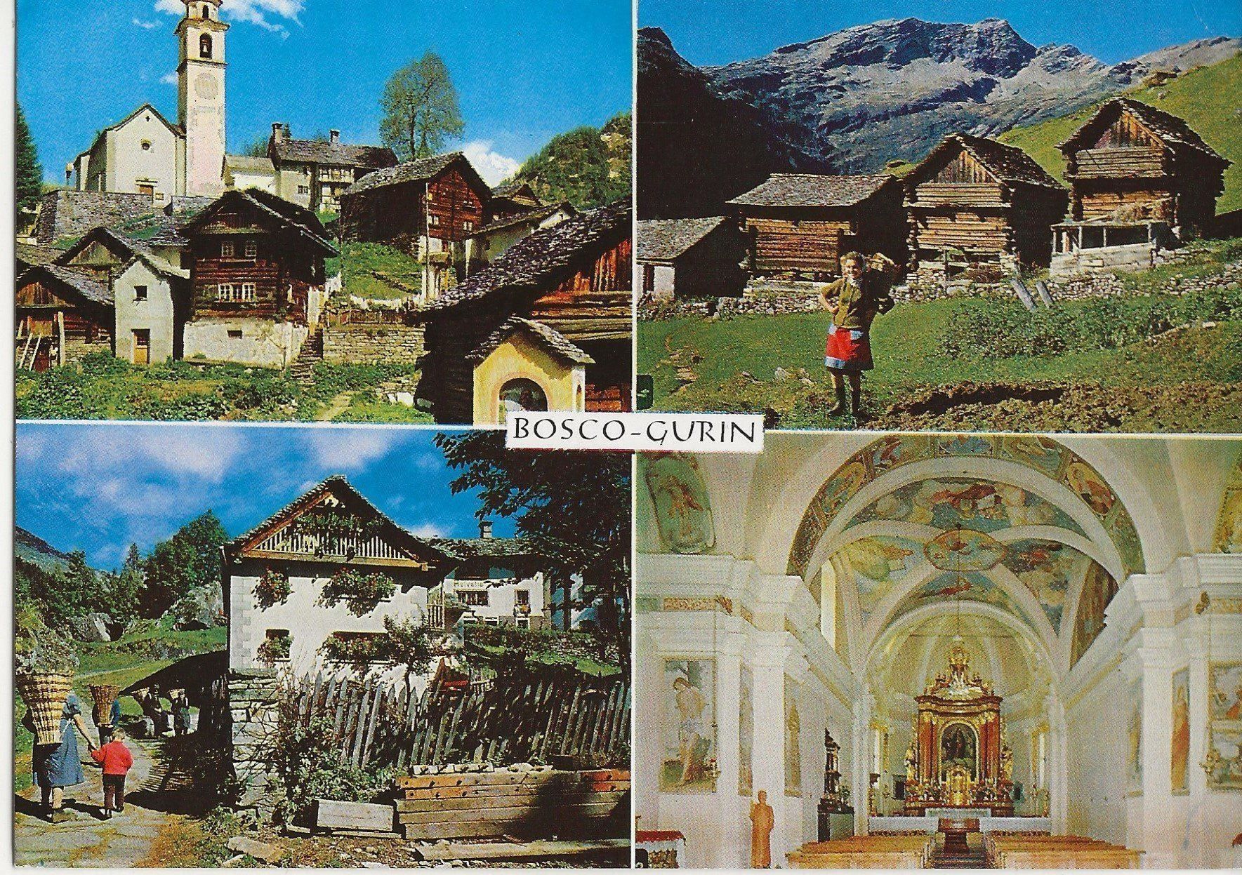Cartoline postali: Bosco-Gurin – Usato da Frauenfeld venduto da Merk52