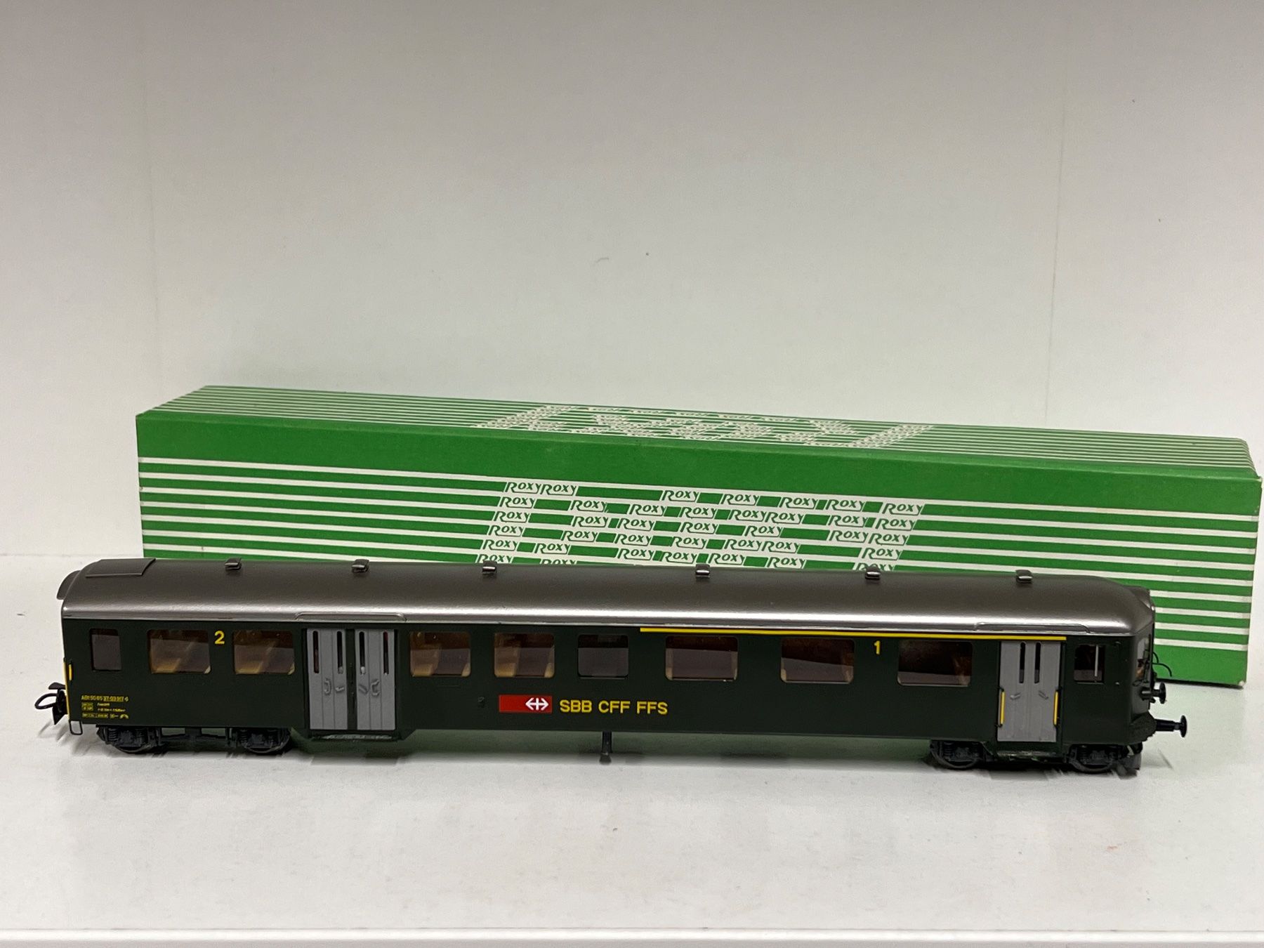 Roxy Modellini di ferrovie: Roxy 031  SBB CFF FFS Pilot BDe 1988 AC – Usato da Geroldswil venduto da TopTrain54 1