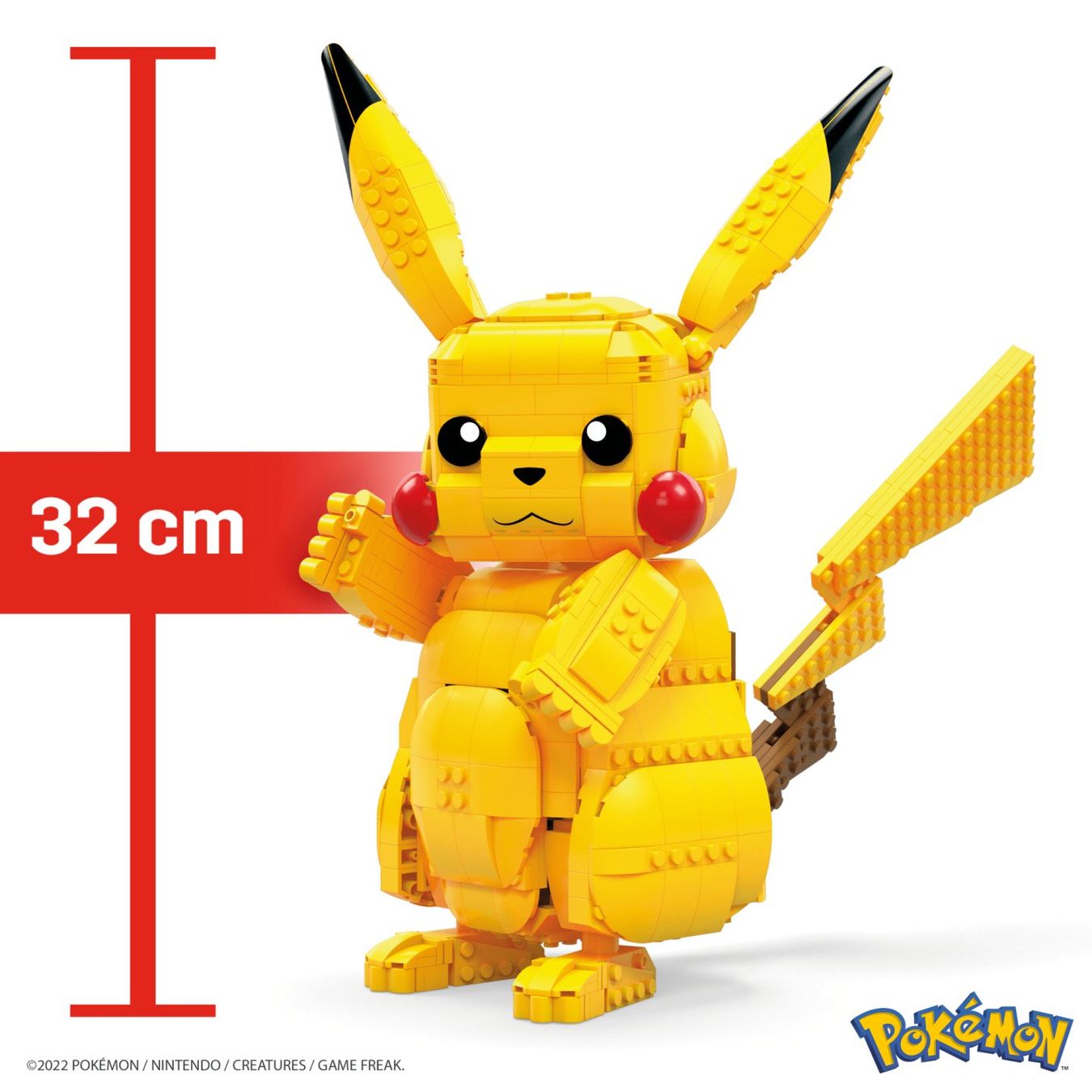 Mega Baukästen: Mega Construx Pokémon Jumbo Pikachu FVK81 – Neu und originalverpackt aus Basadingen von NekoBricks 3