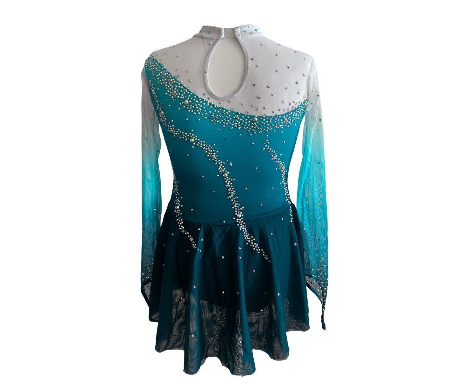Kleider & Röcke: Eiskunstlauf Eislauf Kürkleid - neu, 158/164 – Neu (gemäss Beschreibung) aus Zürich von tedundthea 1