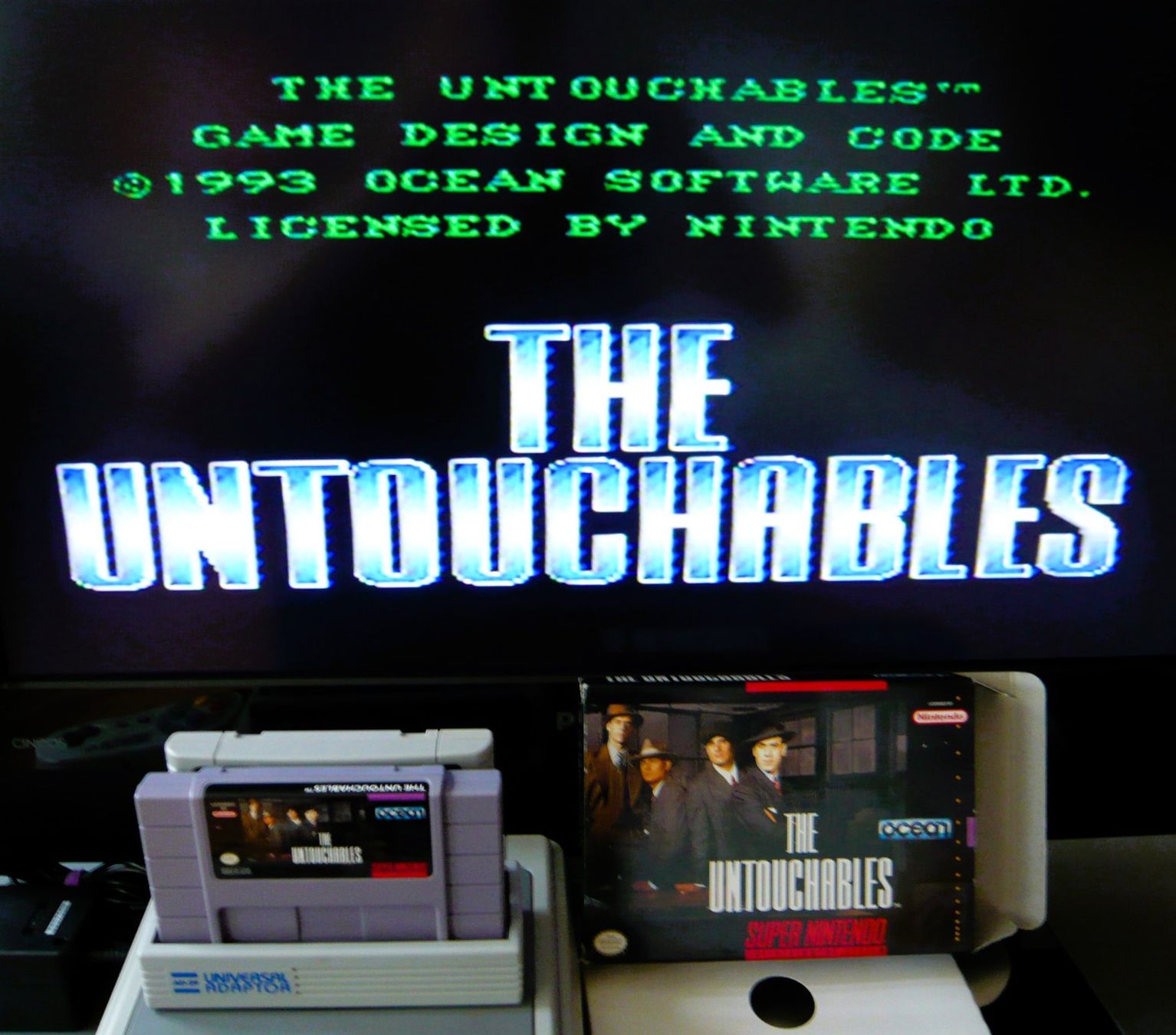Nintendo Spiele: SNES:  The Untouchables, CIB, Excellent état ! – Gebraucht aus Onex von Jaguar1986 4