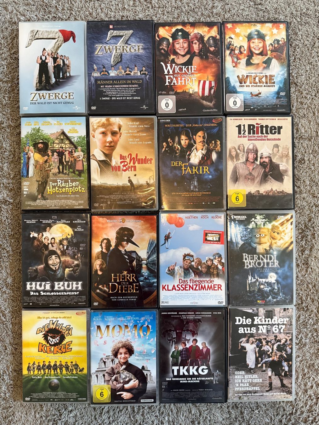 Tutti i DVDs: Deutsche Kinderfilme – Usato da Rüeterswil venduto da dvo_y9vg