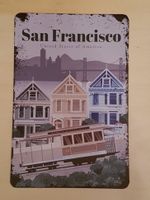 San Francisco Blechschild