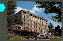 AK color Ruvigliana TI Lugano, Clinica Monte Bré ≈ 1960