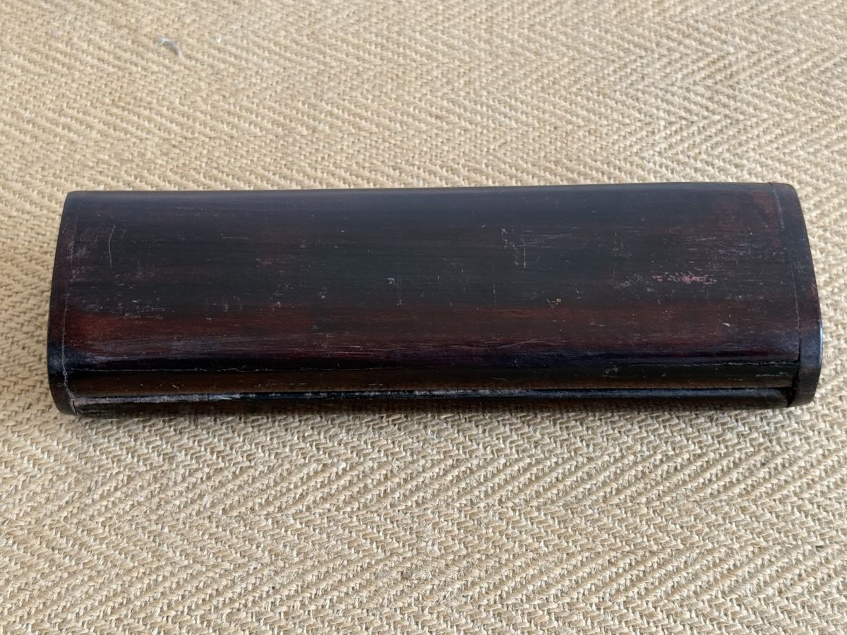 Schmuckkästen: Alte chinesische Holzdose mit Perlmutt Intarsien  – Gebraucht aus Konolfingen von petzipetz 4