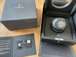 Hublot King Power Carbon, frisch ab Hublot Service, Fullset