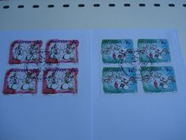 Sondermarken 2003, Diddl, FDC Satz+ 4erblock, 3 Belege