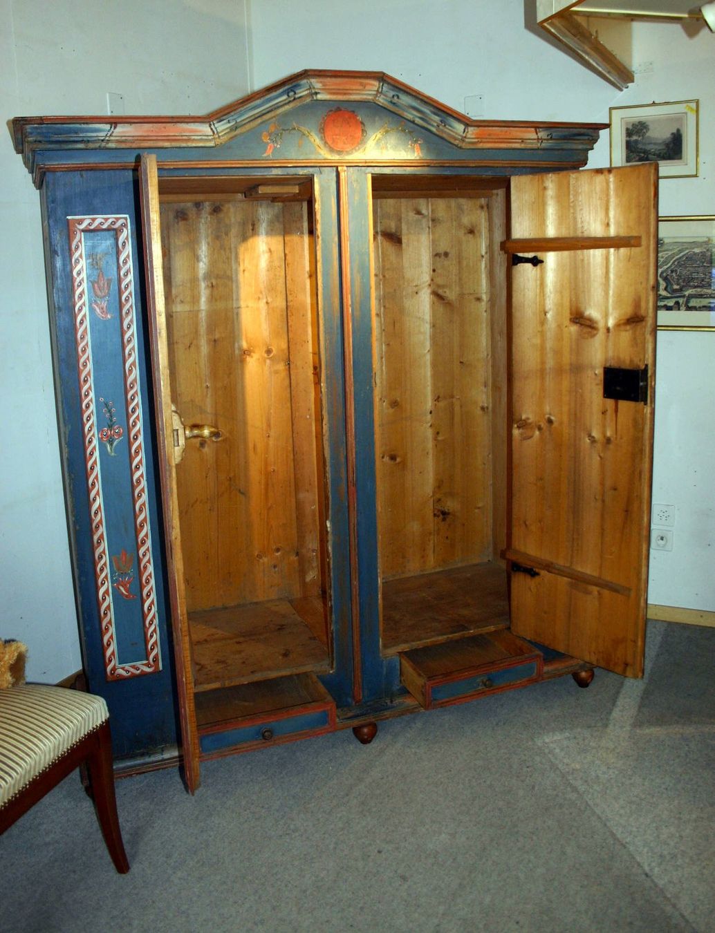 Armadi: Barockschrank datiert 1783 – Usato da Weggis venduto da Alter2017 2