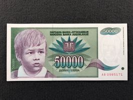 Belgrad 1992 - 50000 Dinar UNC