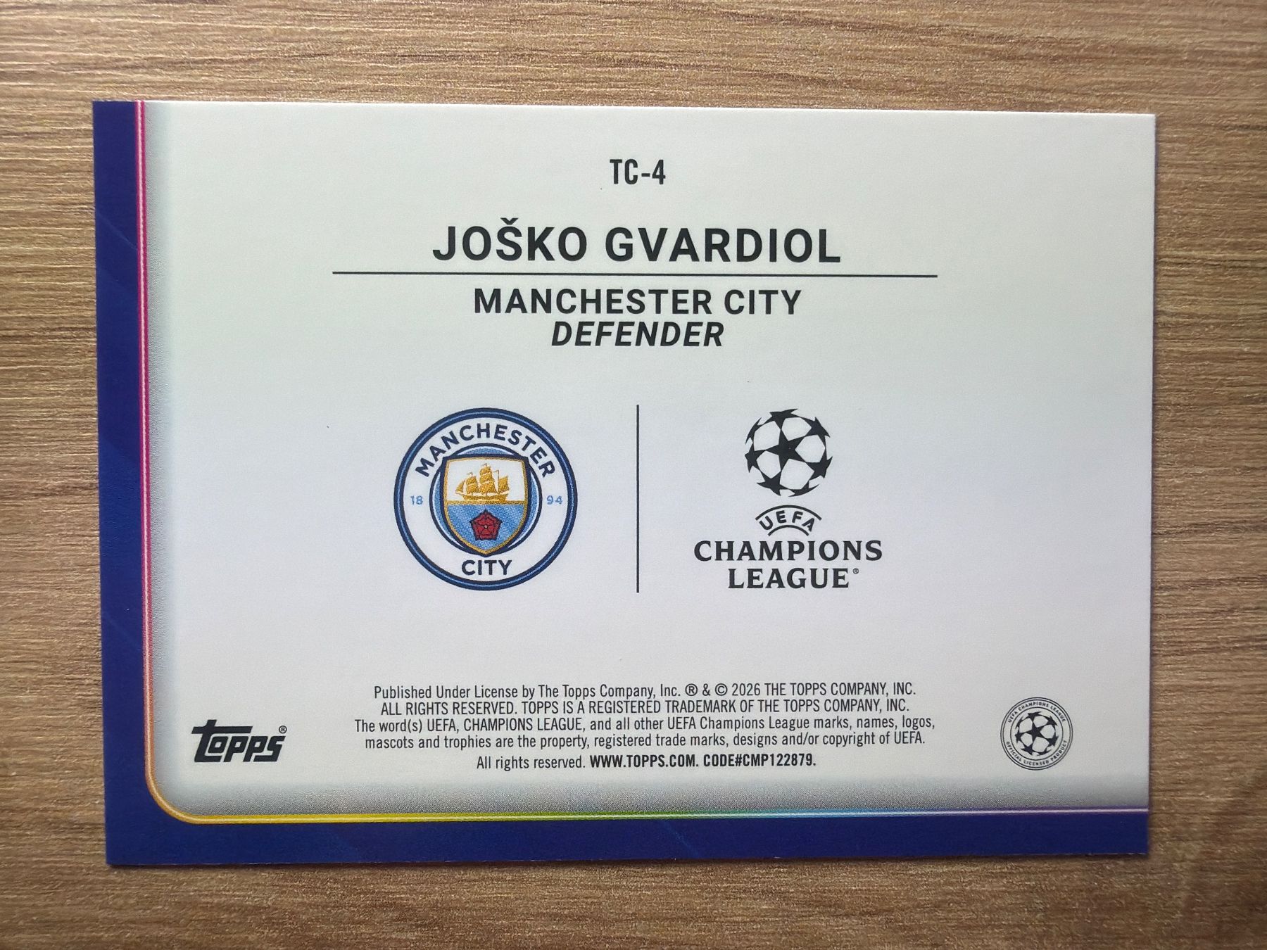 Topps Carte collezionabili: Soccer Josko Gvardiol Trophy Chasers Topps Flagship 25/26 – Usato da Netstal venduto da Clutch79Cardz 1
