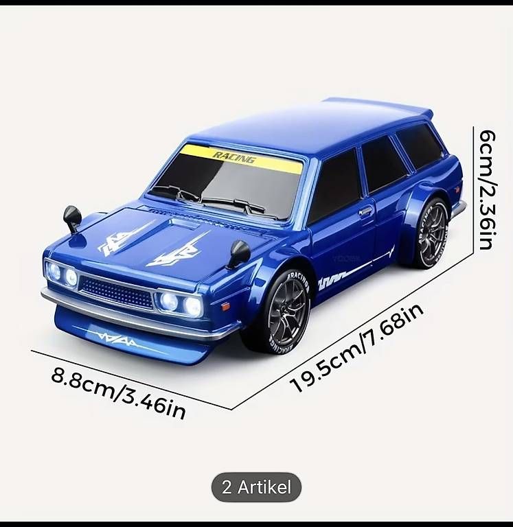 Modellismo RC: Neuer 4WD Drift und Racing Car – Nuovo e nell'imballaggio originale da Altenrhein venduto da marcow313 3