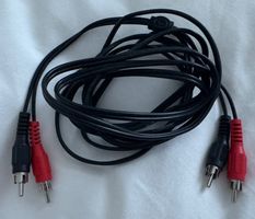 Cinch-Kabel 2x Cinch rot weiss 260 cm