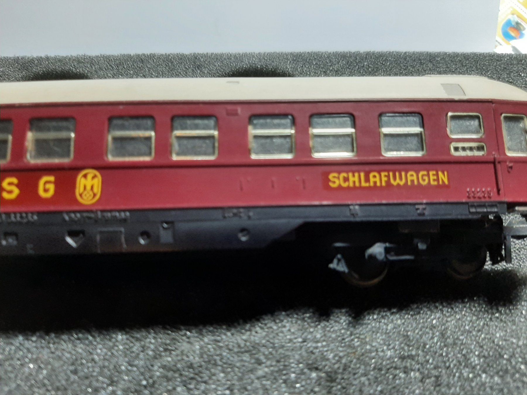 Fleischmann Trains électriques: FLEISCHMANN DSG SCHLAFWAGEN REF.10 – D'occasion à Avully par RIVALIS 1