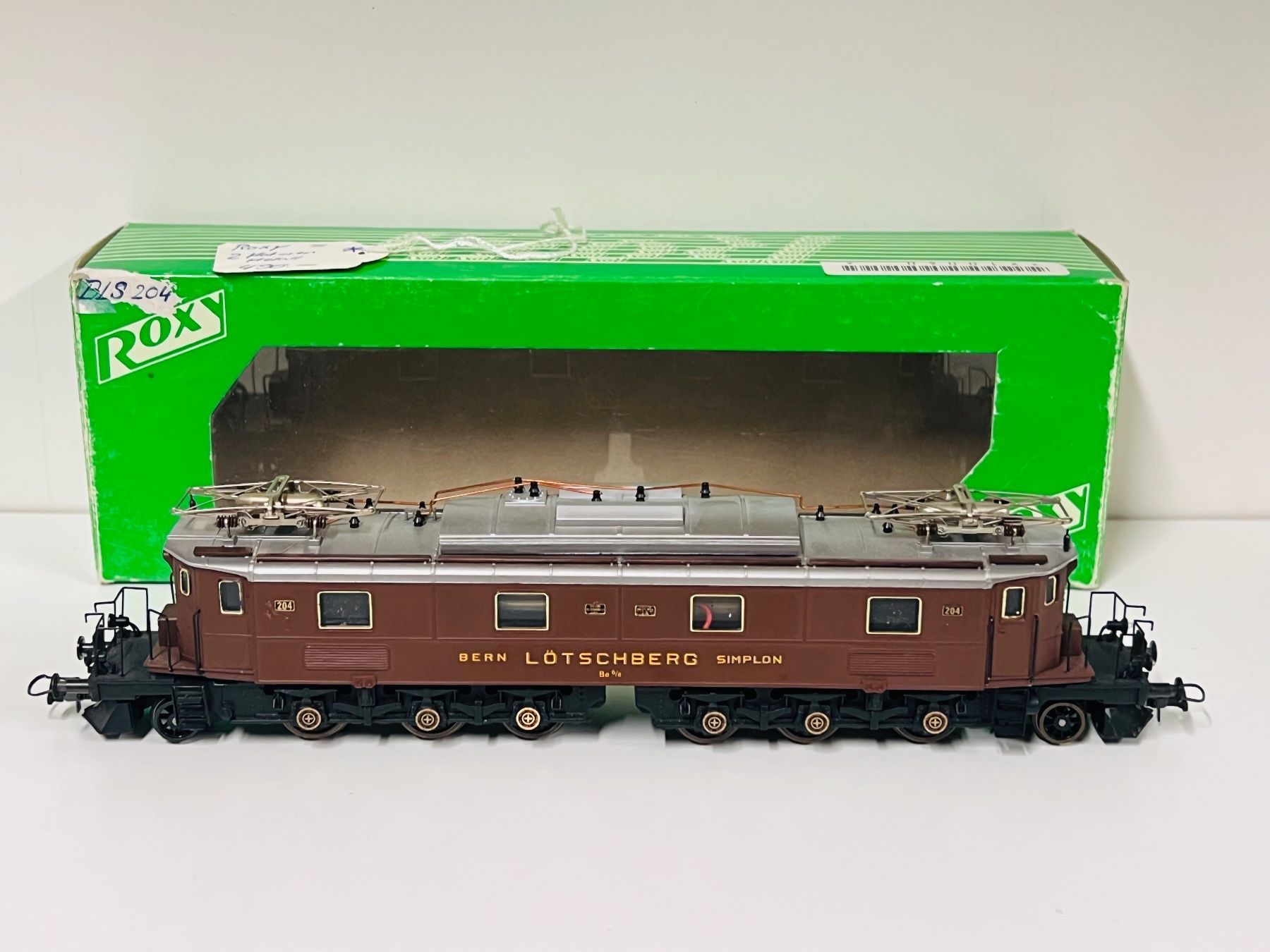 Roxy Modellini di ferrovie: Roxy Be 6/8 BLS 2.Motorig ! H0 DC Analog – Usato da Neuenhof venduto da ludovicco 1