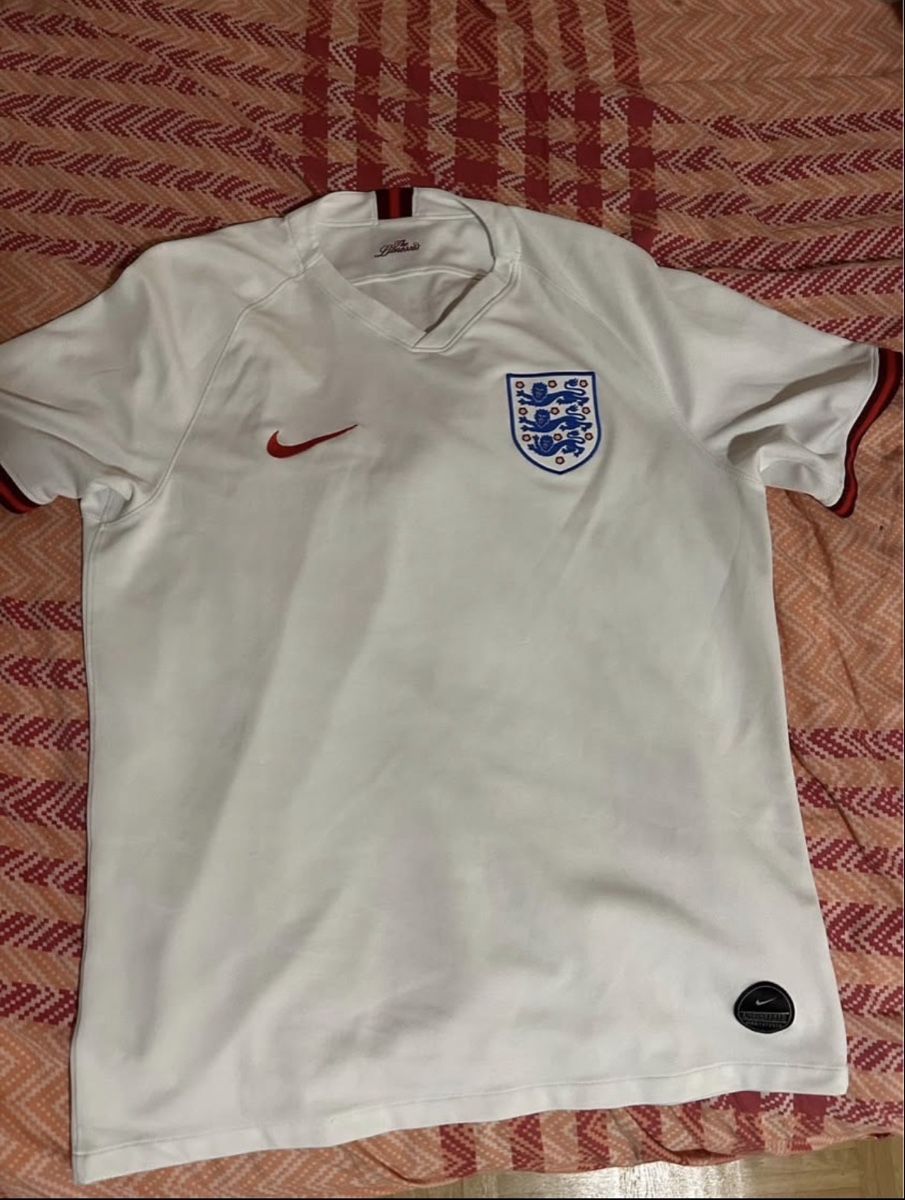 Nike Canottiere & Pantaloni: Maillot Angleterre Nike blanc taille L 2019/2020 – Usato da Genève venduto da saschamagnenat