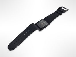 SWATCH Armbanduhr schwarz