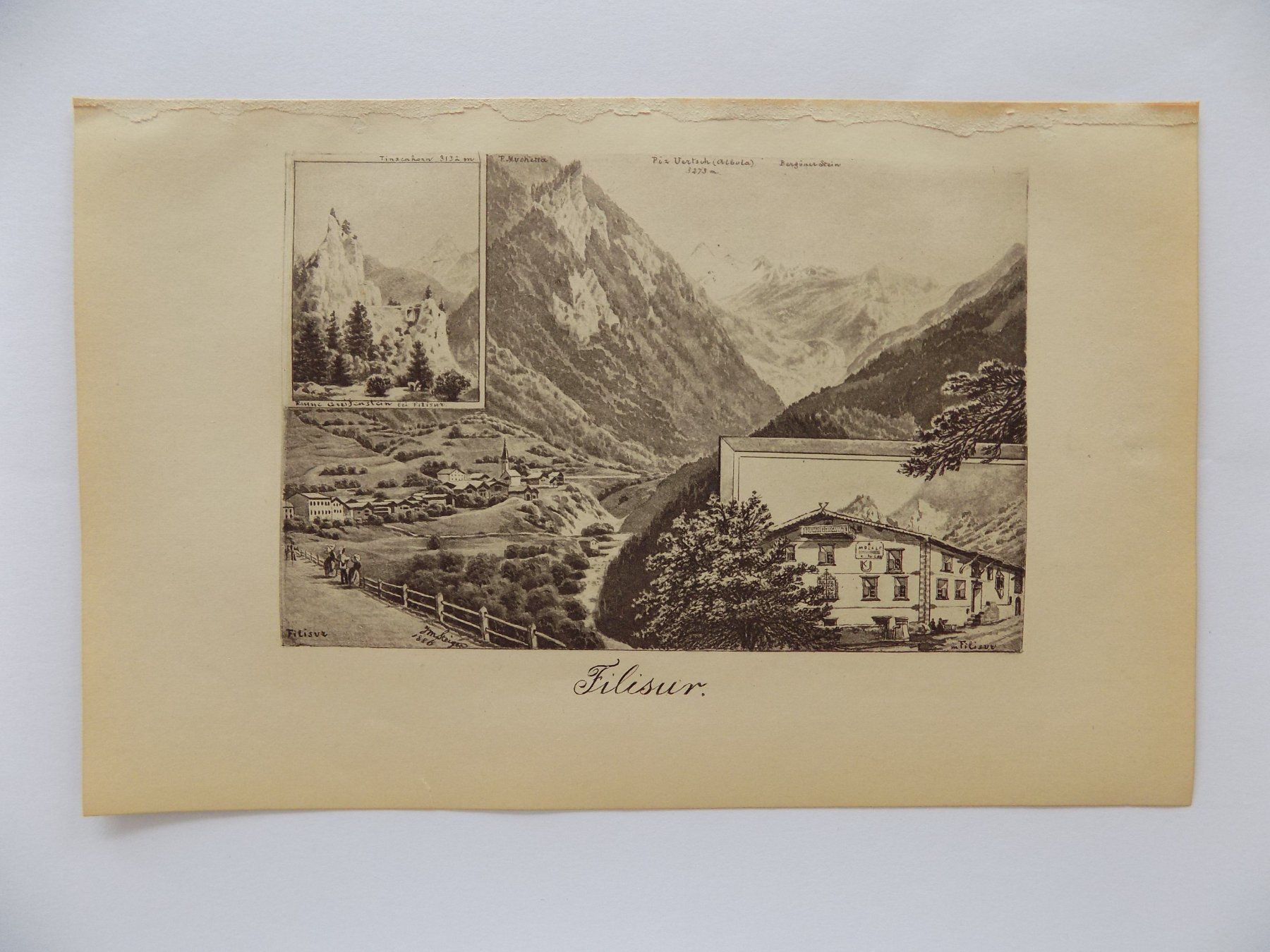Stiche: Filisur Albula Route – Gebraucht aus Risch von Rischli15