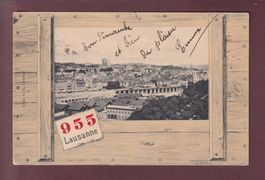 LAUSANNE - Grand Pont - 1902