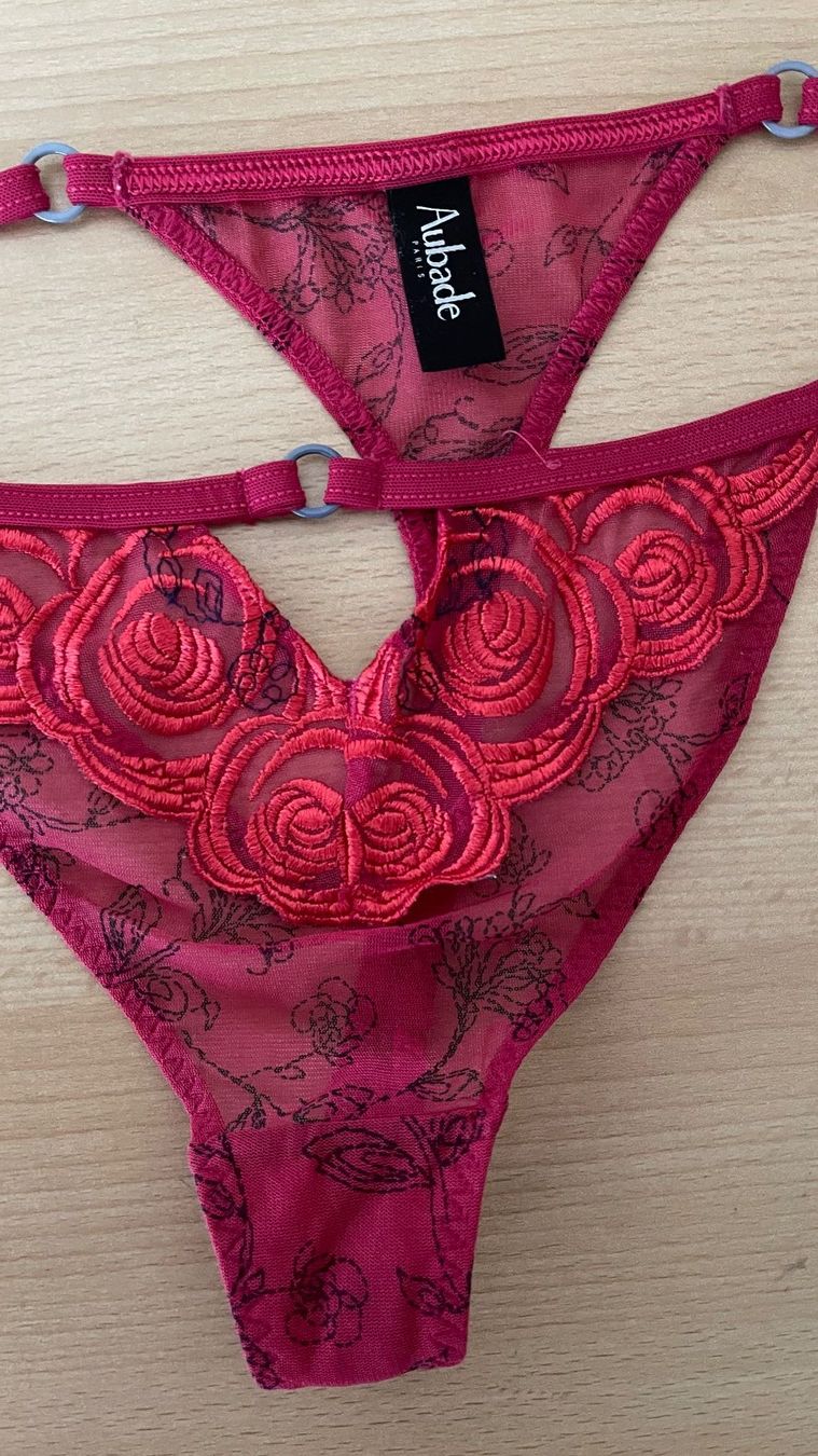 Aubade Altra biancheria intima: AUBADE PARIS S M Neu/NP35CHF String Tanga PA Elastan – Nuovo (secondo la descrizione) da Kölliken venduto da Hap-7 3