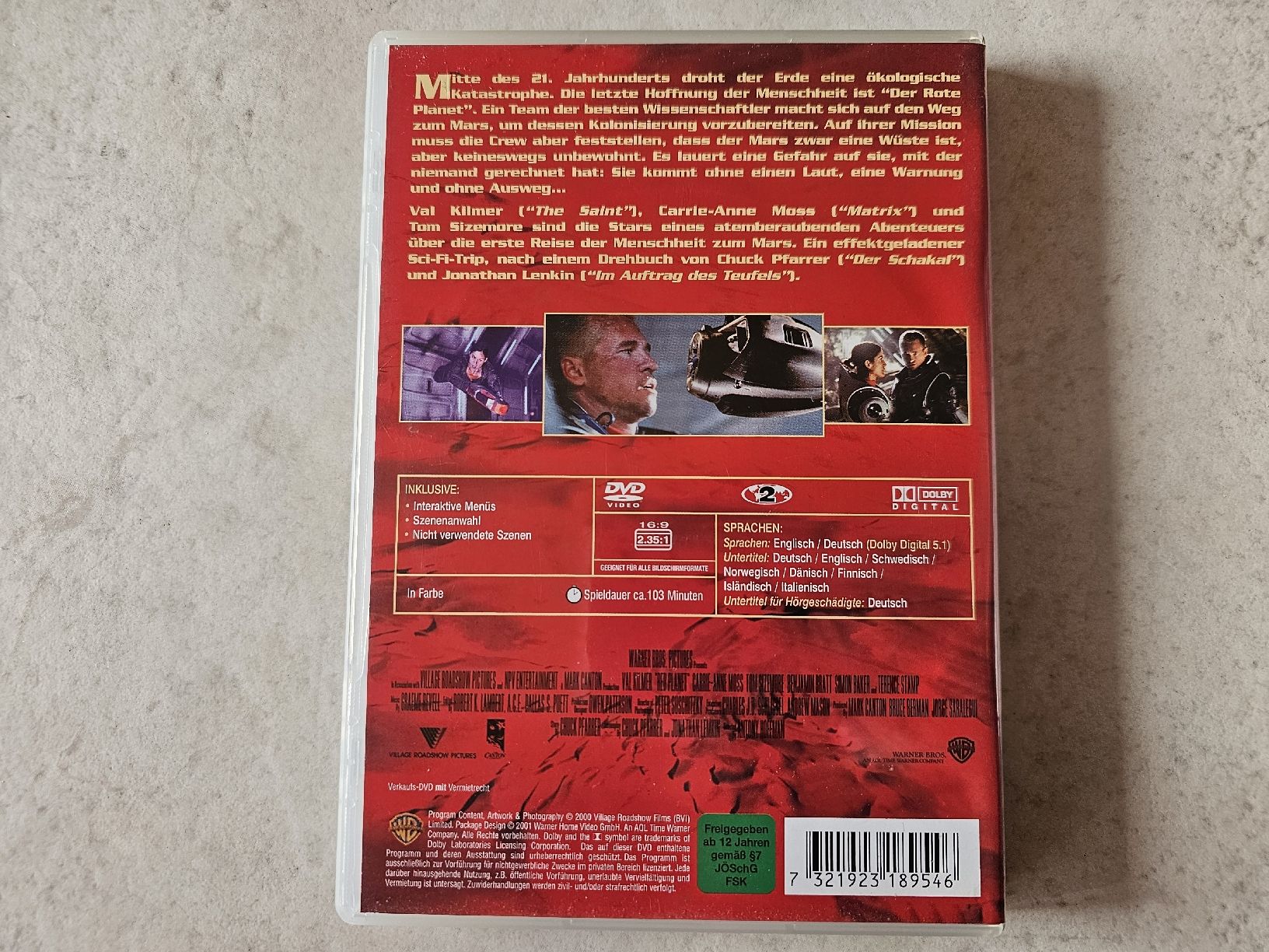 Tutti i DVDs: Red Planet – Usato da Schneisingen venduto da backstore24 1