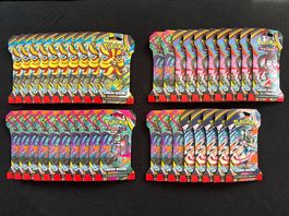 38x Pokemon Chaos Rising Sleeved Booster EN