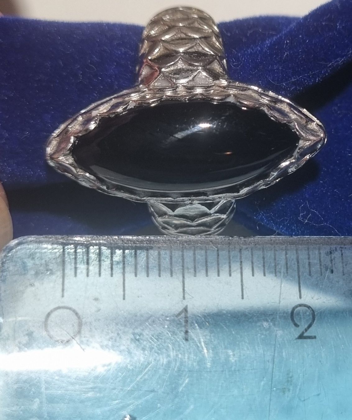 Anelli: Ring Silber mit Onyx 925 – Nuovo (secondo la descrizione) da unterägeri venduto da ursiou 2