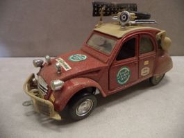 Polistil Citroen 2vc 1:25 RAID AFRIQUE 1973 sehr rar