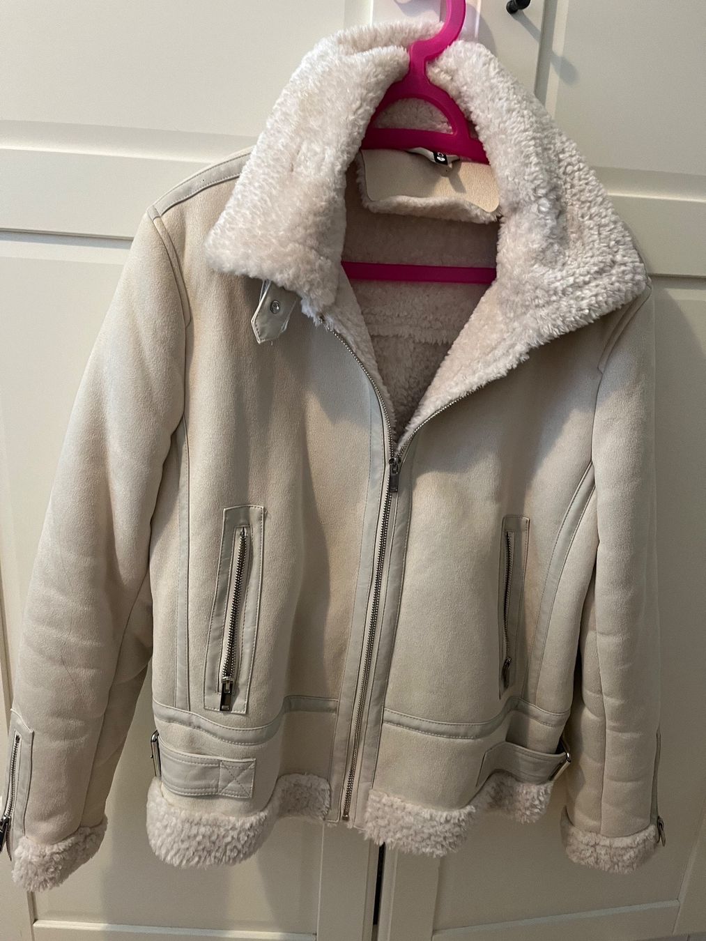 Giacche: Kunstlederjacke Weiss – Nuovo e nell'imballaggio originale da Uznach venduto da le-ma-di-