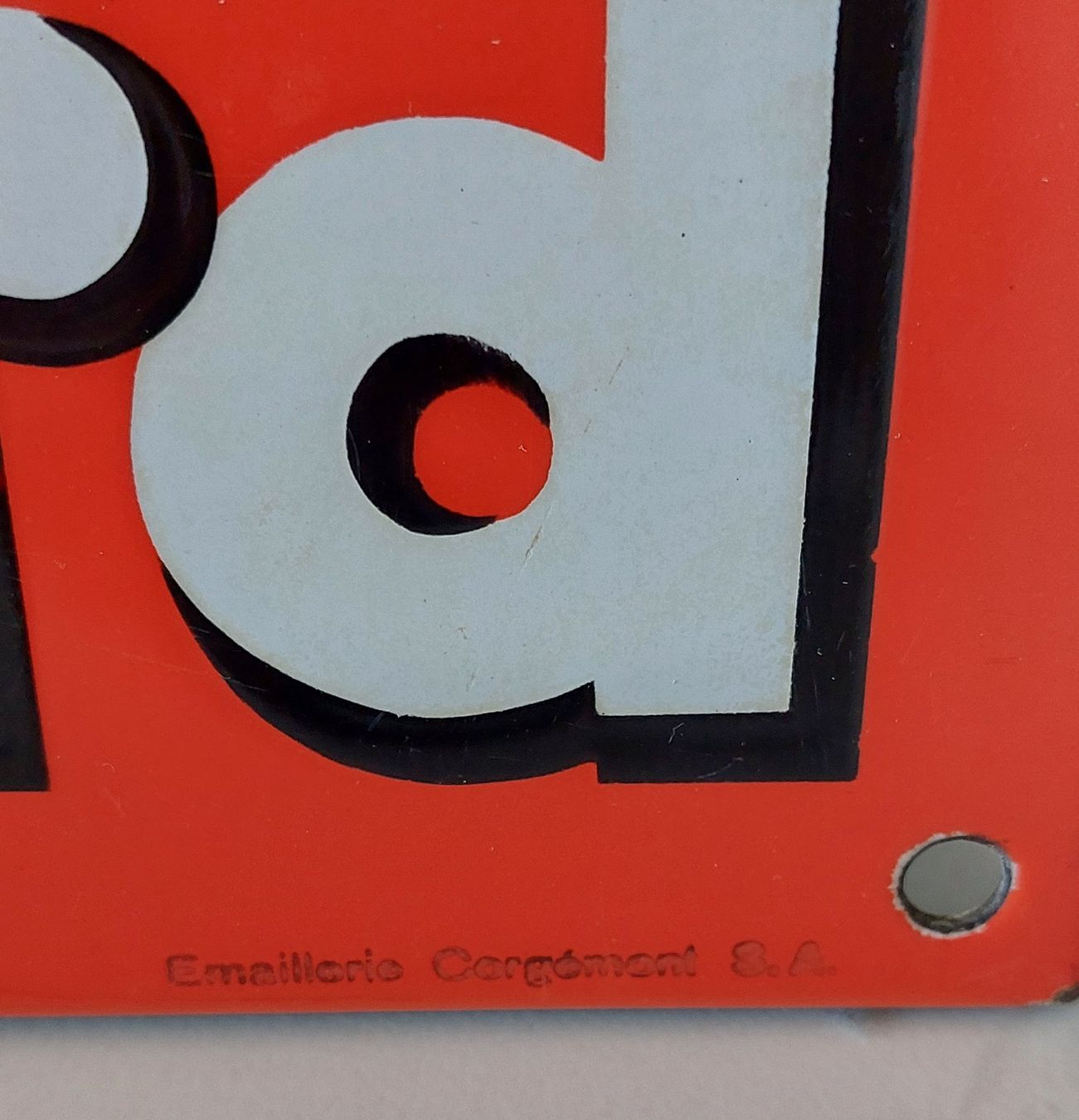 Cardinal Insegne: Emailschild Beauregard Bier Plaque émaillée – Usato da Schenkon venduto da TG10 4
