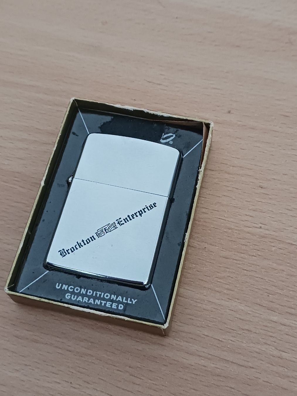 Zippo Accendini: Zippo Brackton enterprise  1950-57 – Usato da Sion venduto da aym_g5t9