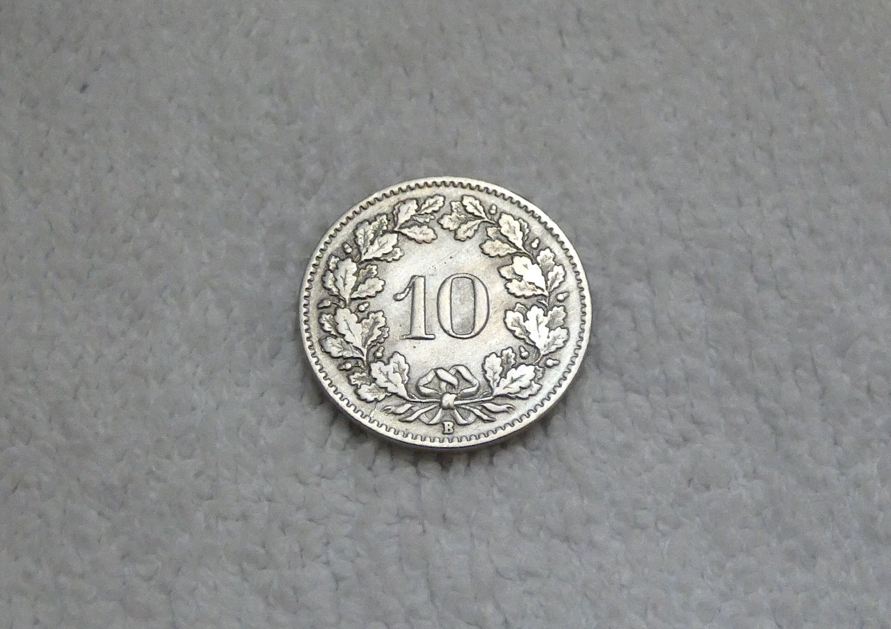 Tutti le monete: 10 centimes/rappen 1921 – Usato da Nyon venduto da Ilmi09 1
