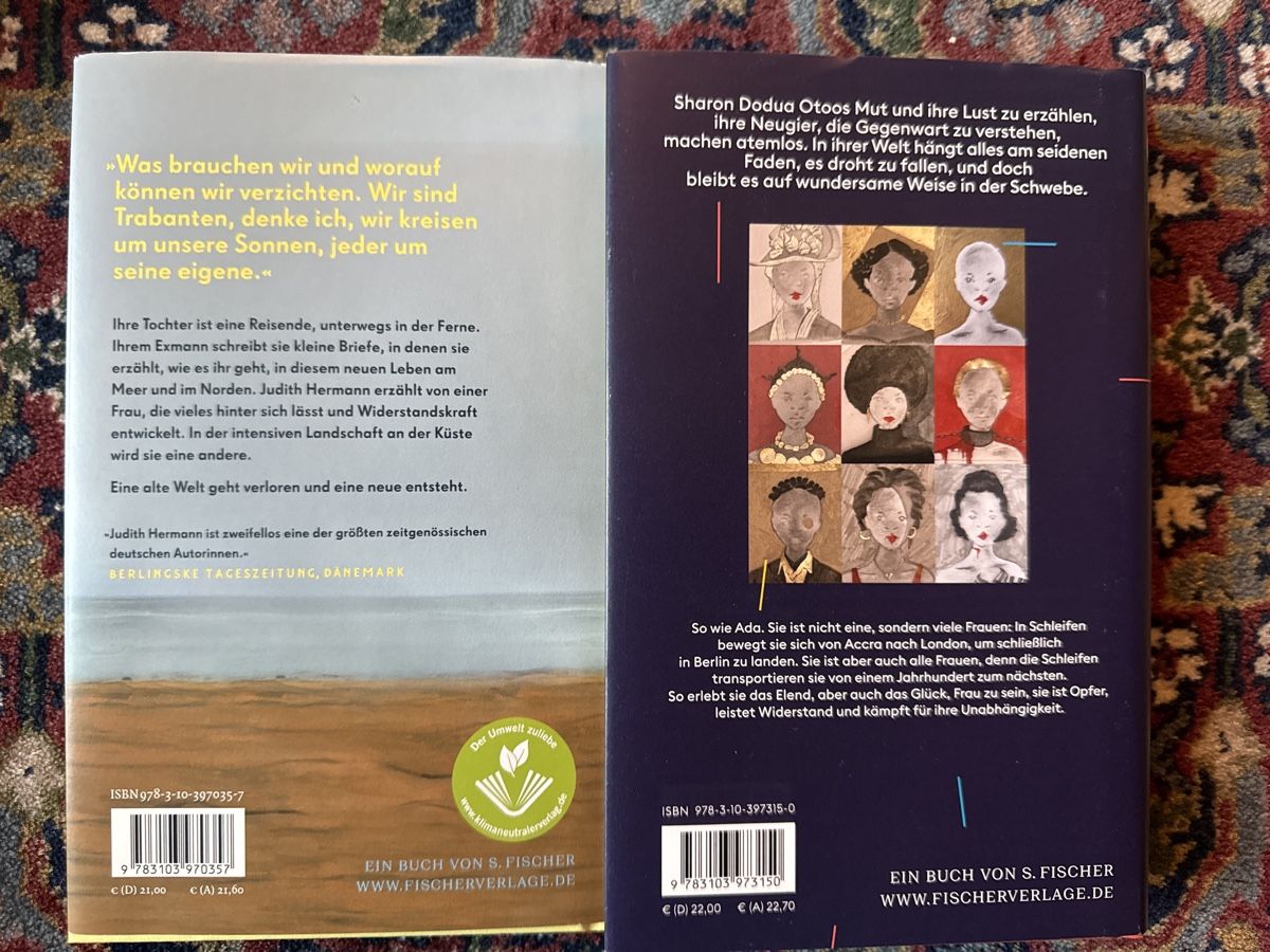 Libri: 2 Bücher: Hermann "Daheim" & Dodua "Adas Raum" Roman – Usato da Zürich venduto da jack6str 1