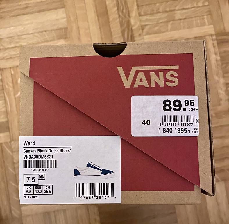 Vans Herrenschuhe: Baskets VANS taille 40 – Neu und originalverpackt aus Préverenges von Les_herissons 2
