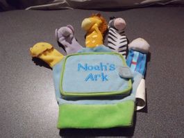 Buch mit Fingerfiguren, Noah's Ark
