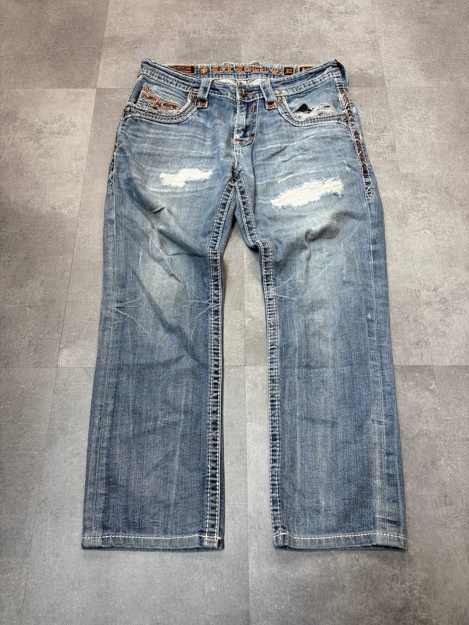 Jeans: Rock Revival Straight Jeans – Grösse L/32 – Gebraucht aus Werdenberg von hase.vintage 2