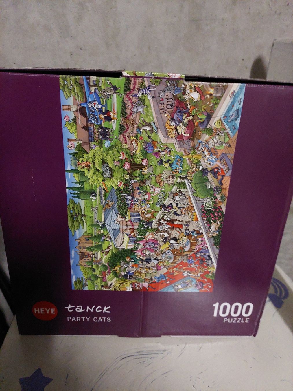 Heye Puzzle: Heye Puzzle Partycats 1000 – Usato da Sissach venduto da zwwerg 1