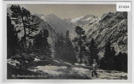 Surettagletscher mit Jäger