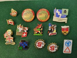 14 verschiedene Pins