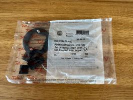 Abdeckset Storenschalter 2-K, schwarz, NEU