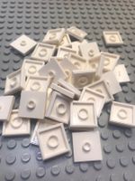 Lego 15x Fliese mit Knopf 2×2 (87580) weiss