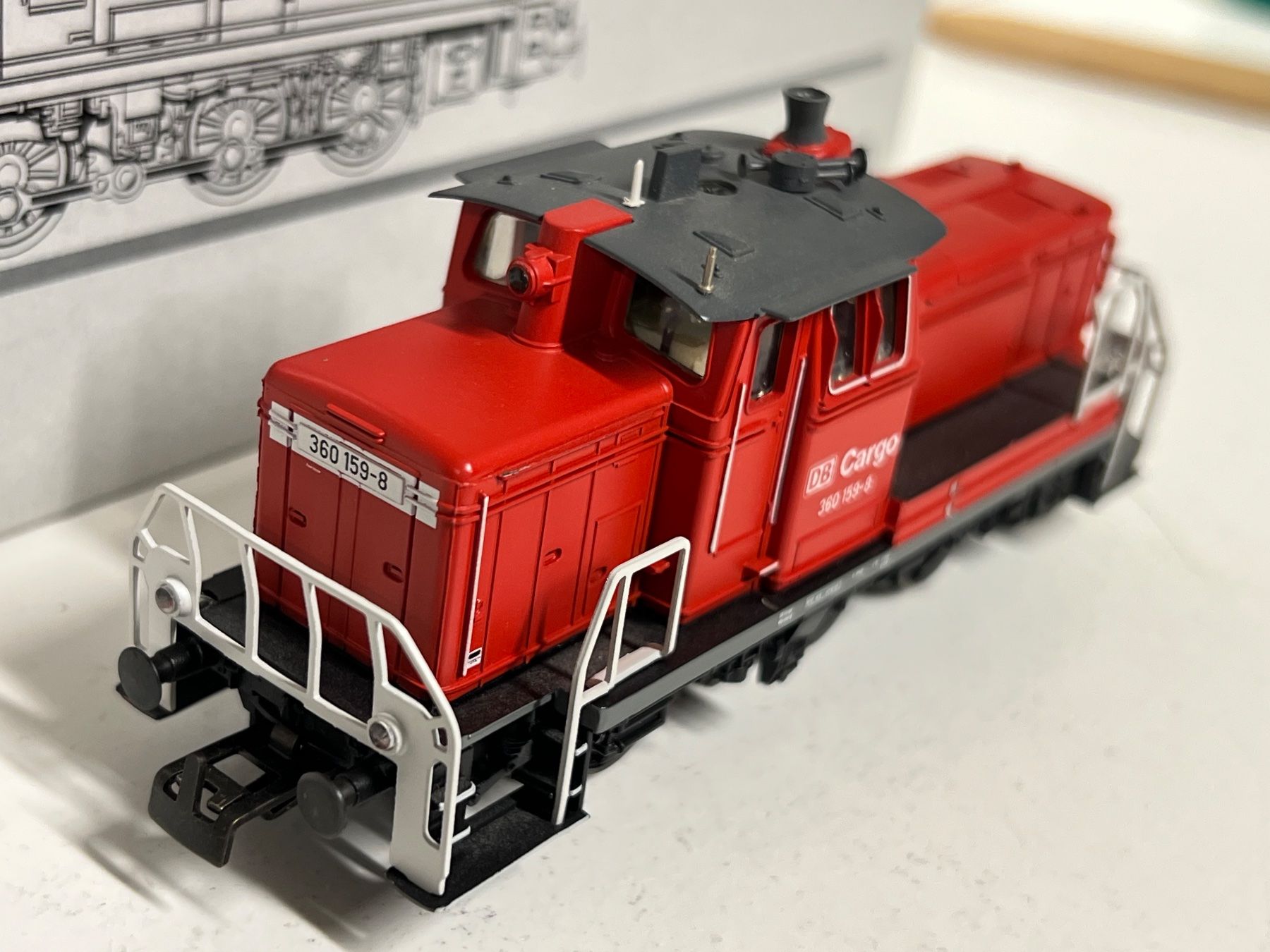Märklin Modellini di ferrovie: Märklin 37649  V 60, BR 360 digital – Nuovo (secondo la descrizione) da Neuenhof venduto da ludovicco 4