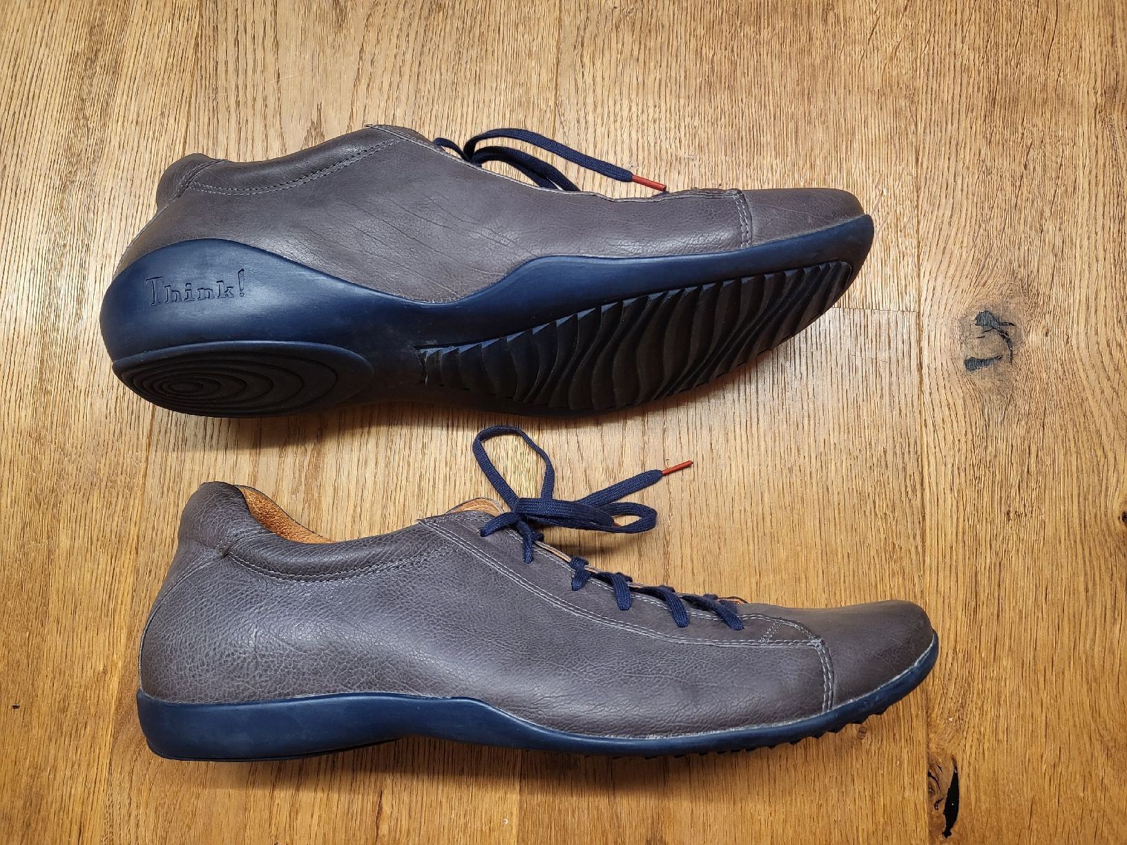 Think Scarpe da uomo: Hochwertiger Lederschuh grau – Usato da Triesenberg venduto da RiffRaff93 2