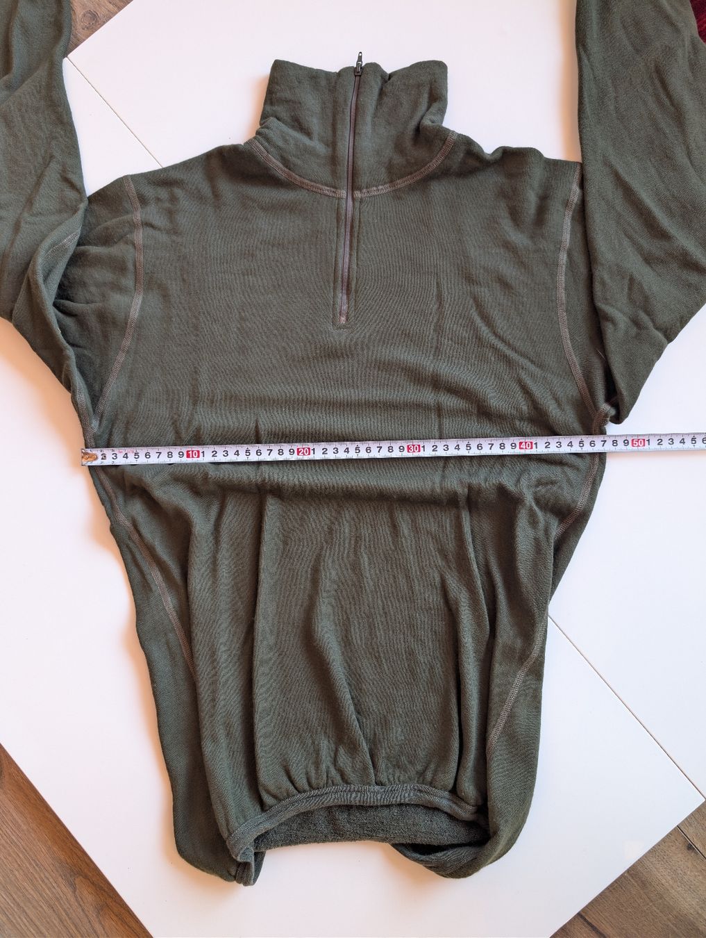 Biancheria intima: ACLIMA - Mérinos Woolterry Polo Vert Olive Taille S – Usato da Haute-Nendaz venduto da DetoutDerien 1
