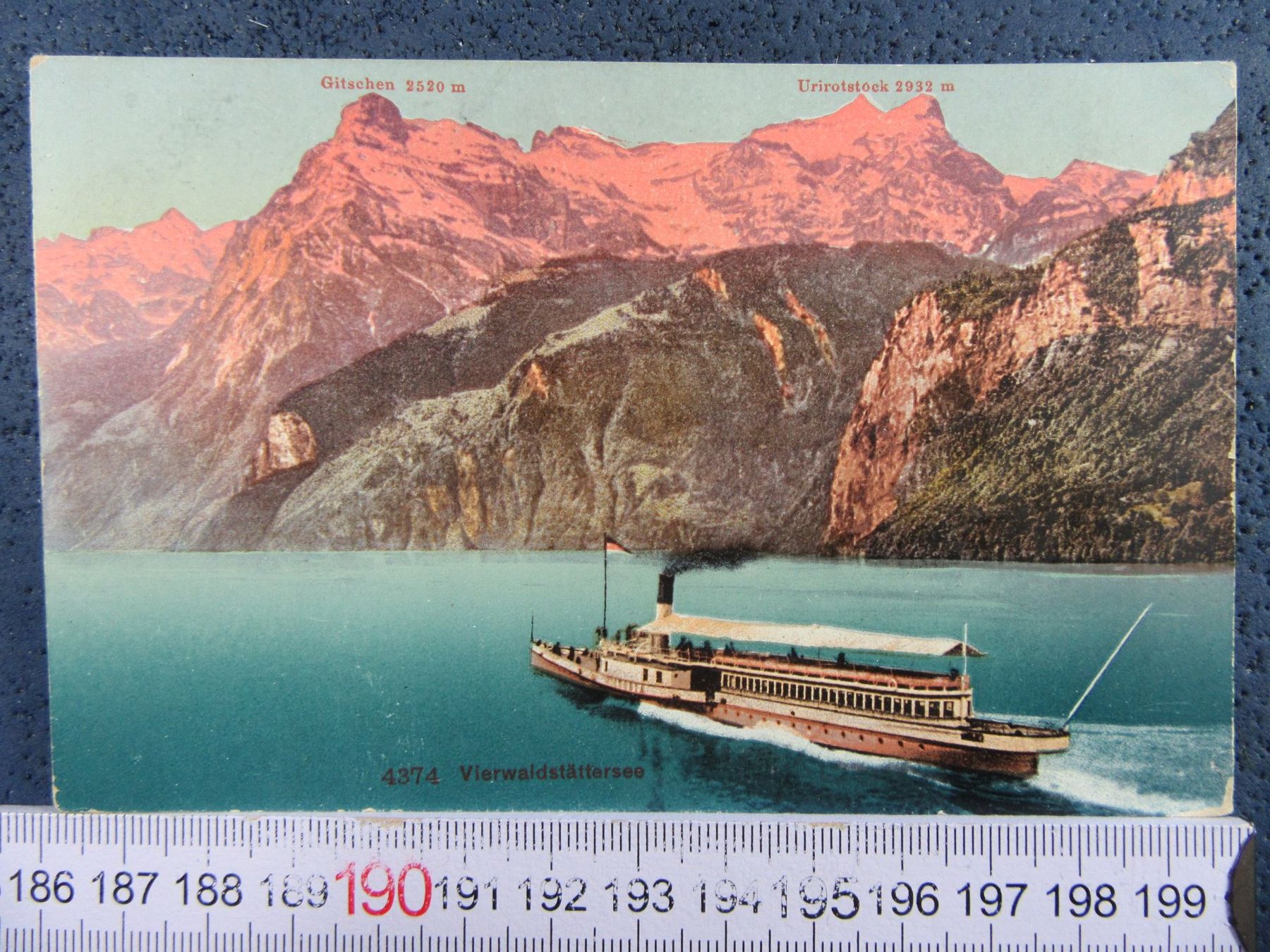 Cartoline postali: RADDAMPFER URNERSEE AK URI – Usato da Ettingen venduto da Hausi4711