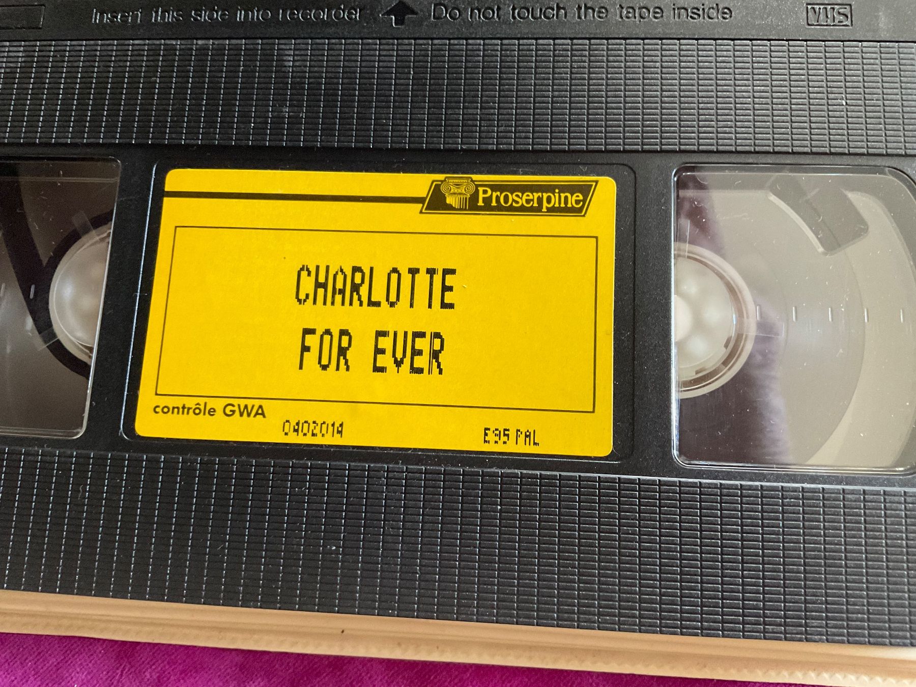 Alle VHS: VHS Charlotte for ever – Gebraucht aus Biel/Bienne von heygio 1