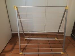 Wäscheständer Aluminium/Kunststoff für Badewanne