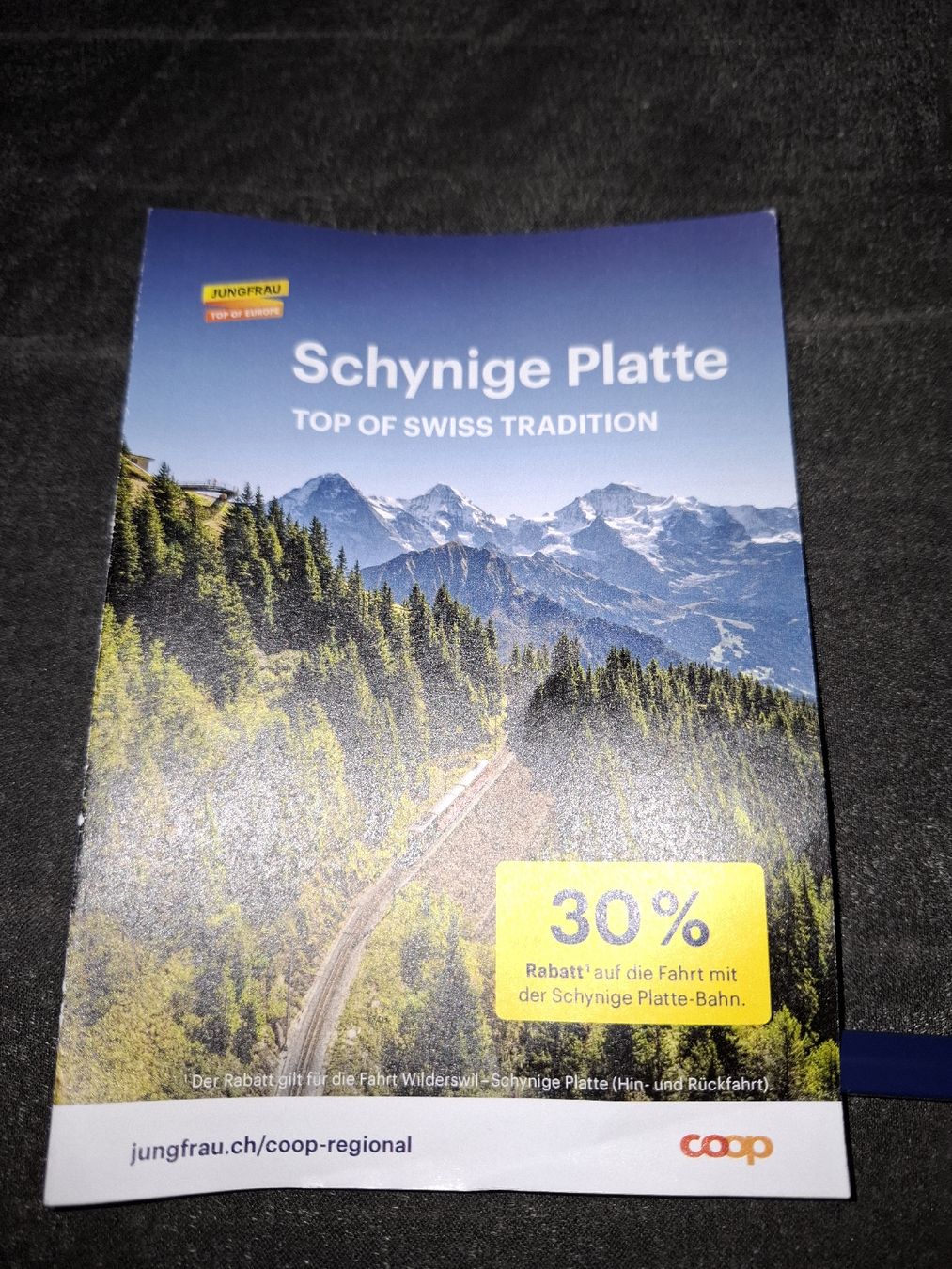 Buoni: Promocode 30% Rabatt Schynige Platte  – Nuovo (secondo la descrizione) da Zuchwil venduto da bvj_5t82
