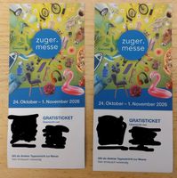 Zwei Tickets für die "Zuger Messe"   2026