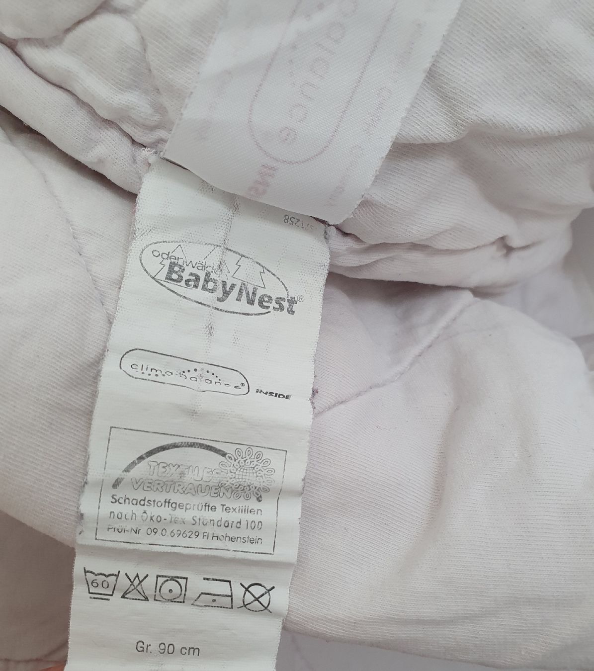 Sacchi a pelo: Odenwälder BabyNest Schlafsack, Gr. 90 – Usato da Einigen venduto da thundermother 4